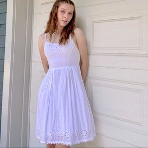 cute white summery dress